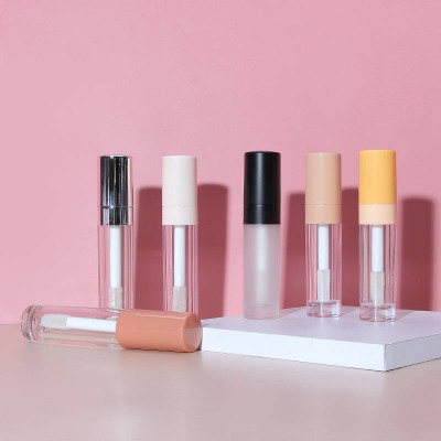 Professional Plastic Product Factory Wholesale Lip gloss liquid eye shadow matte finish tube